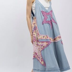 NEW! 💕 225 Boho jumper with star Appliqué